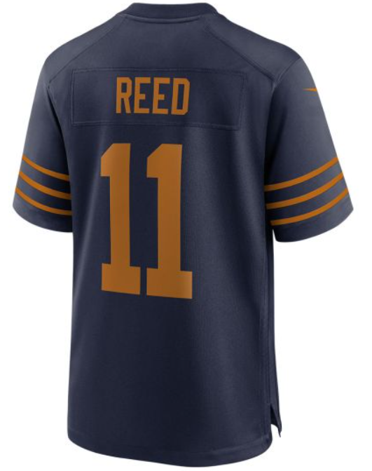Men 2025 Green Bay Packers #11 Reed blue Classic Nike game NFL Jersey